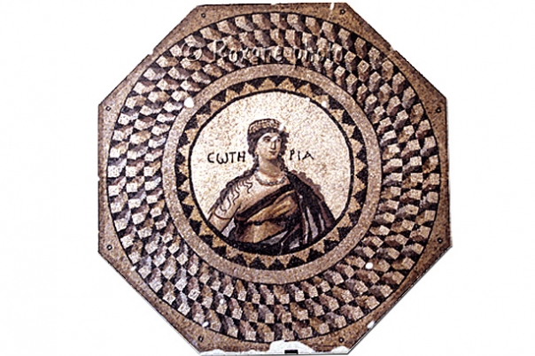 Mosaïque de Soteria - Soteria's mosaic - Hatay - Antakya - Antioche