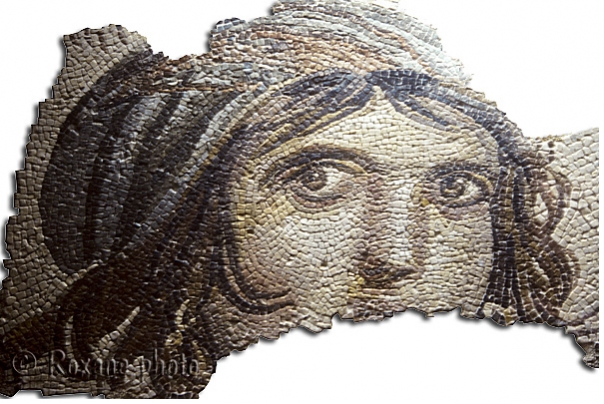 La bohémienne - Mosaïque de Zeugma - Gipsy girl - Zeugma mosaic  Zeugma mozaiki - Gaziantep - Gazi Antep