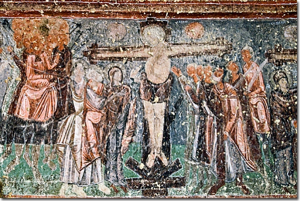Crucifixion - Eglise de Nicéphore Phocas - Crucifixion - Nicephorus Phocas church - Çavuşin kilisesi - Cavusin