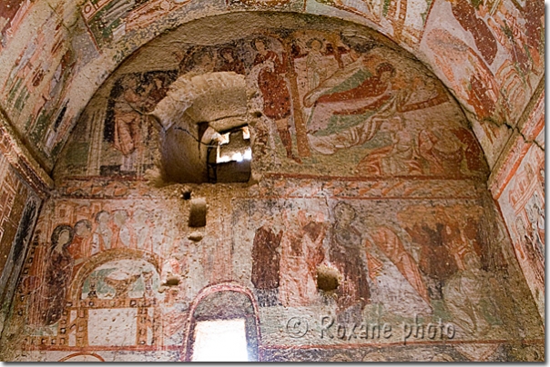 Fresques byzantines de l'église de Nicéphore Phocas - Frescoes in Nicephorus Phocas church - Çavuşin kilisesi freskleri - Cavusin
