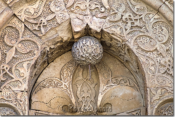 Détail de la façade de la grande mosquée de Divrigi - Divrigi great mosque - Divrigi Ulu camii - Divrigi - Divriği