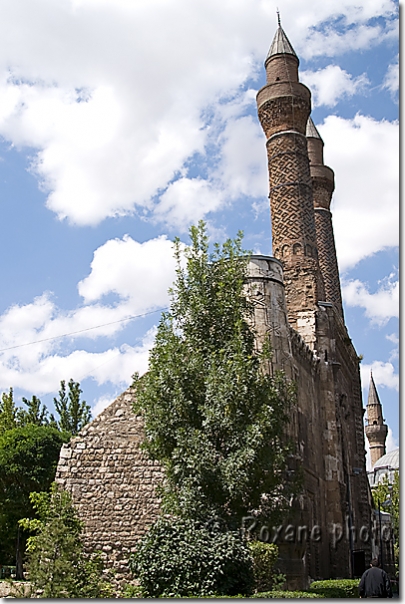 Medersa au double minaret - Double minaret madrasa - Çifte minare medresesi - Sivas