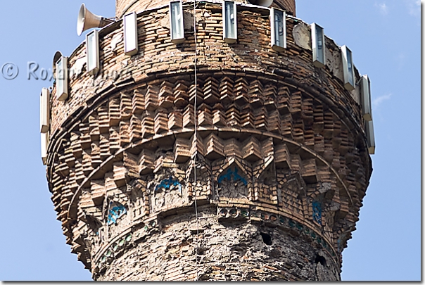 Minaret de la médersa Gok - Minaret of the Gok medrese - Gök medrese  Sivas