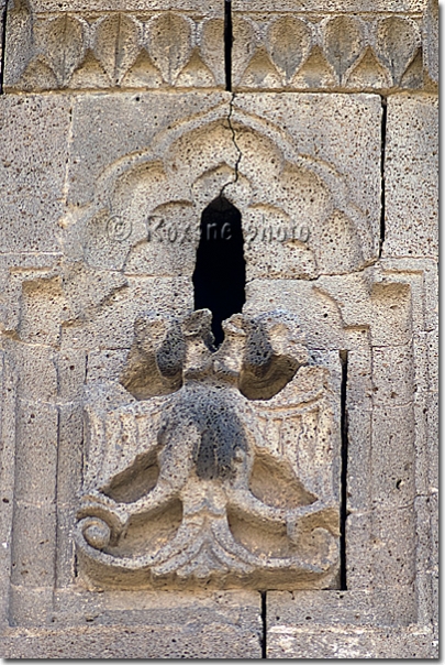 Aigle bicéphale - Remparts de Diyarbakir - Double headed eagle  Diyarbakir ramparts - Çift basli kartal Diyarbakir surlari - Diyarbakir  Diyarbakır