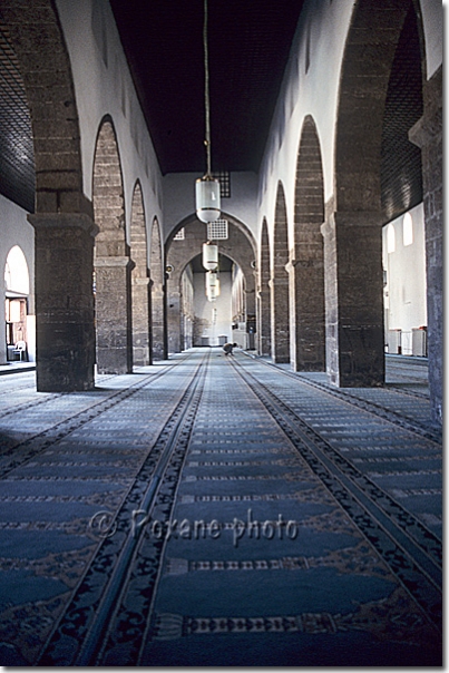 Intérieur de la grande mosquée - Great mosque - Ulu cami - Diyarbakir  Diyarbakır