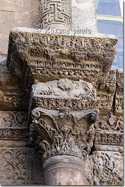 Chapiteau de colonne de la grande mosquée de Diyarbakir - Column capital - Great mosque of Diyarbakir - Diyarbakir ulu camii - Diyarbakir  Diyarbakır