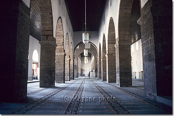 Intérieur le la grande mosquée de Diyarbakir - Great mosque of Diyarbakir - Diyarbakir ulu camii - Diyarbakir - Diyarbakır