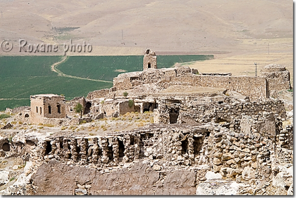 Vue d'ensemble du grand palais - Great palace - Büyük saray - Hasankeyf