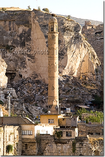 Minaret de la mosquée al-Rizk - El-Rizk mosque minaret - Al rizk camii Hasankeyf