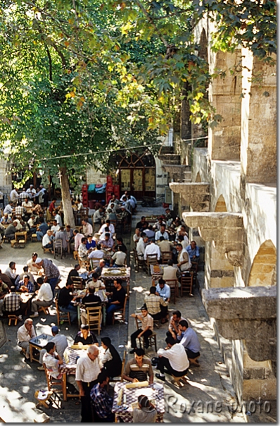 Caravansérail - Jardin de thé - Caravansary - Cay bahçesi - Sanli Urfa